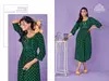 Coconut Vol 1 By Fuzion Fab Heavy Rayon Embroidery Kurtis Catalog